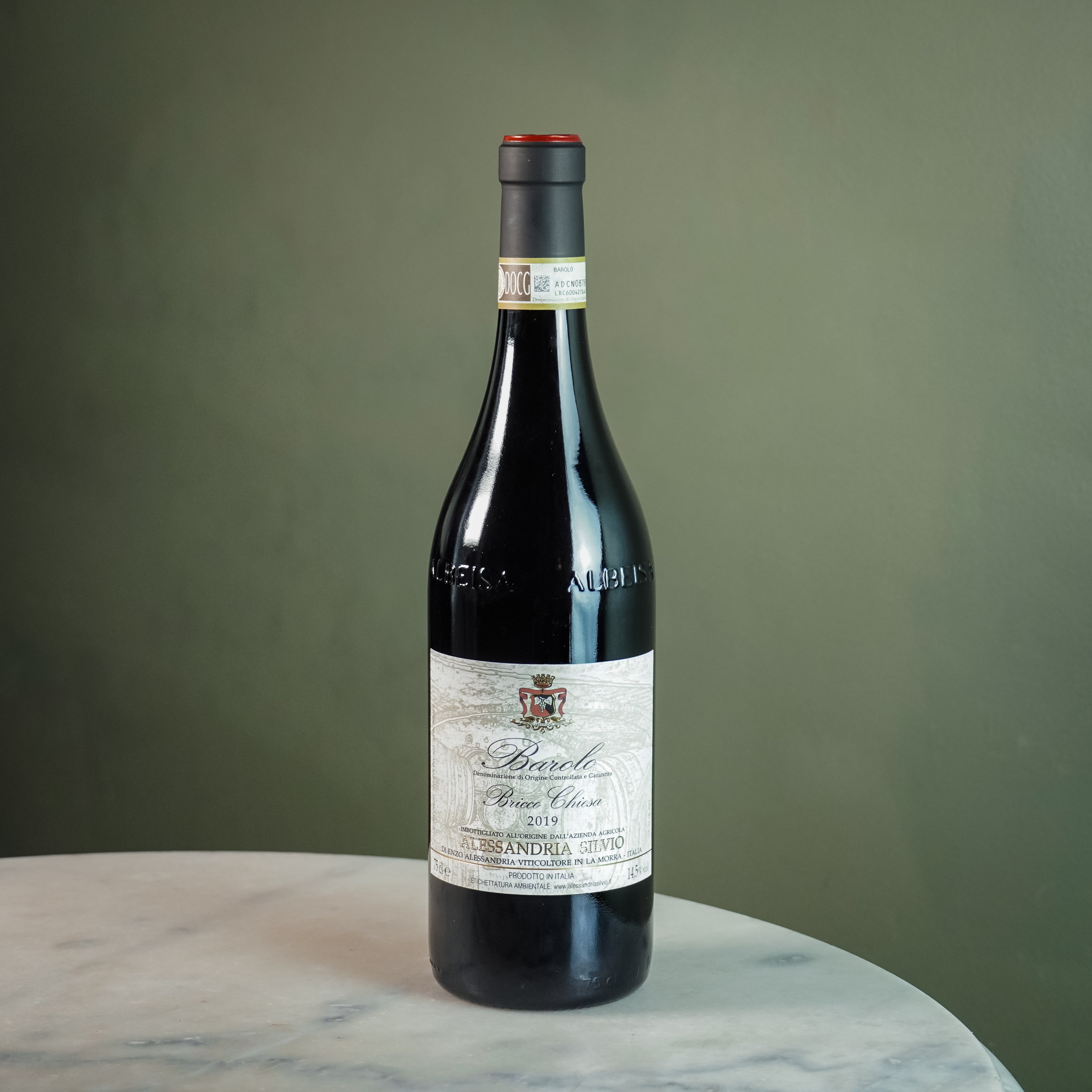 Alessandria Silvio, Barolo 'Bricco Chiesa', 2019