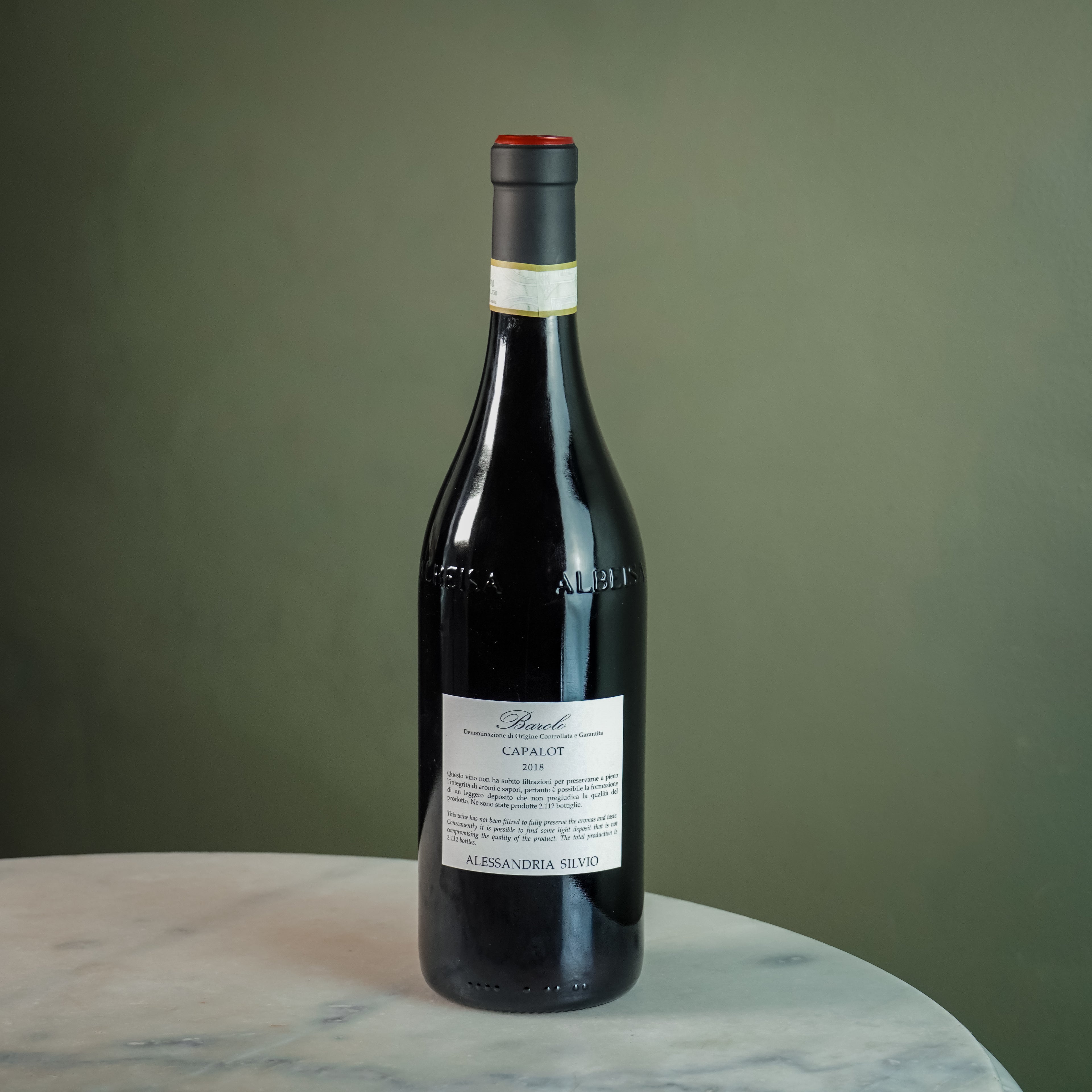 Alessandria Silvio, Barolo 'Capalot' 2018