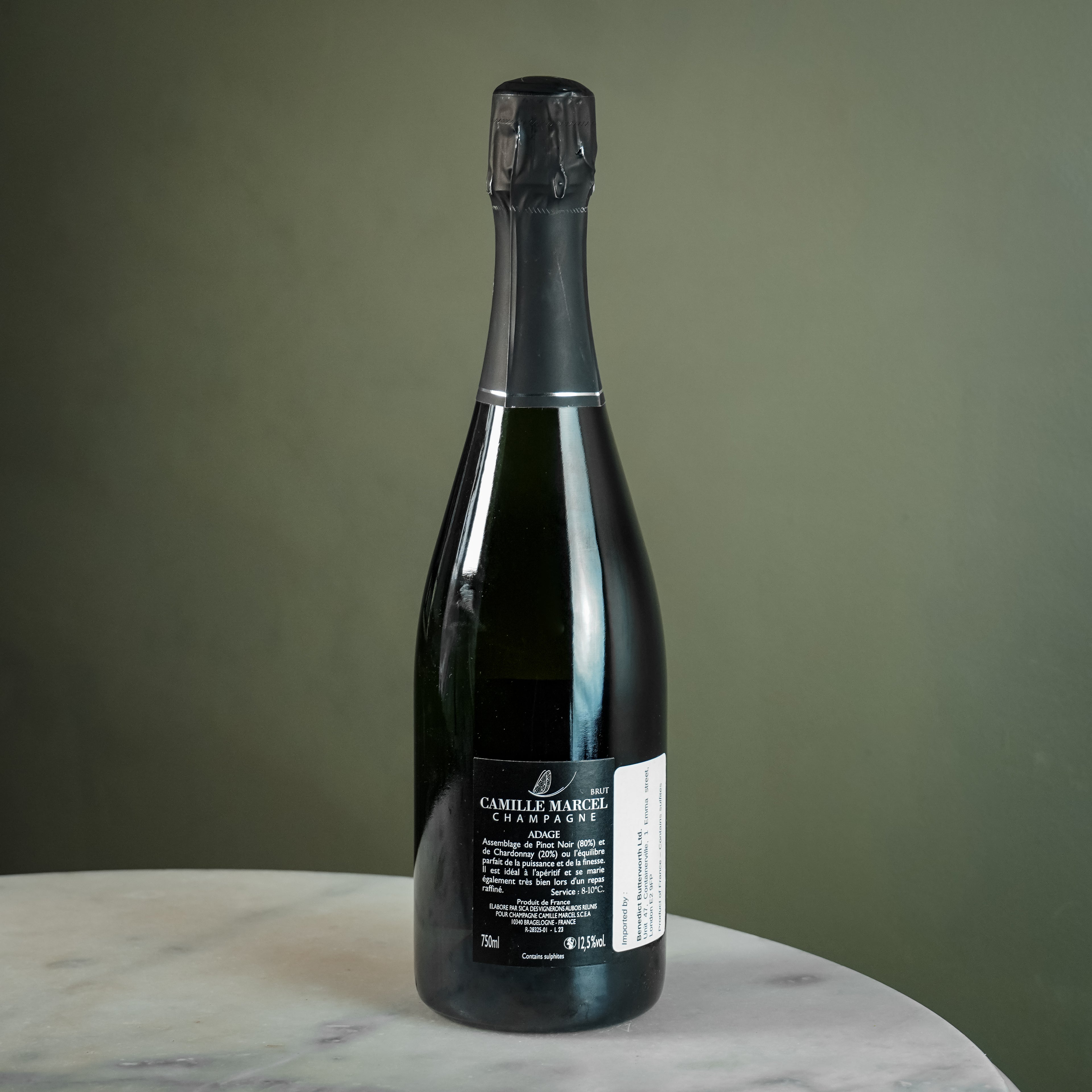 Champagne Camille Marcel, Brut de Noirs, Brut NV