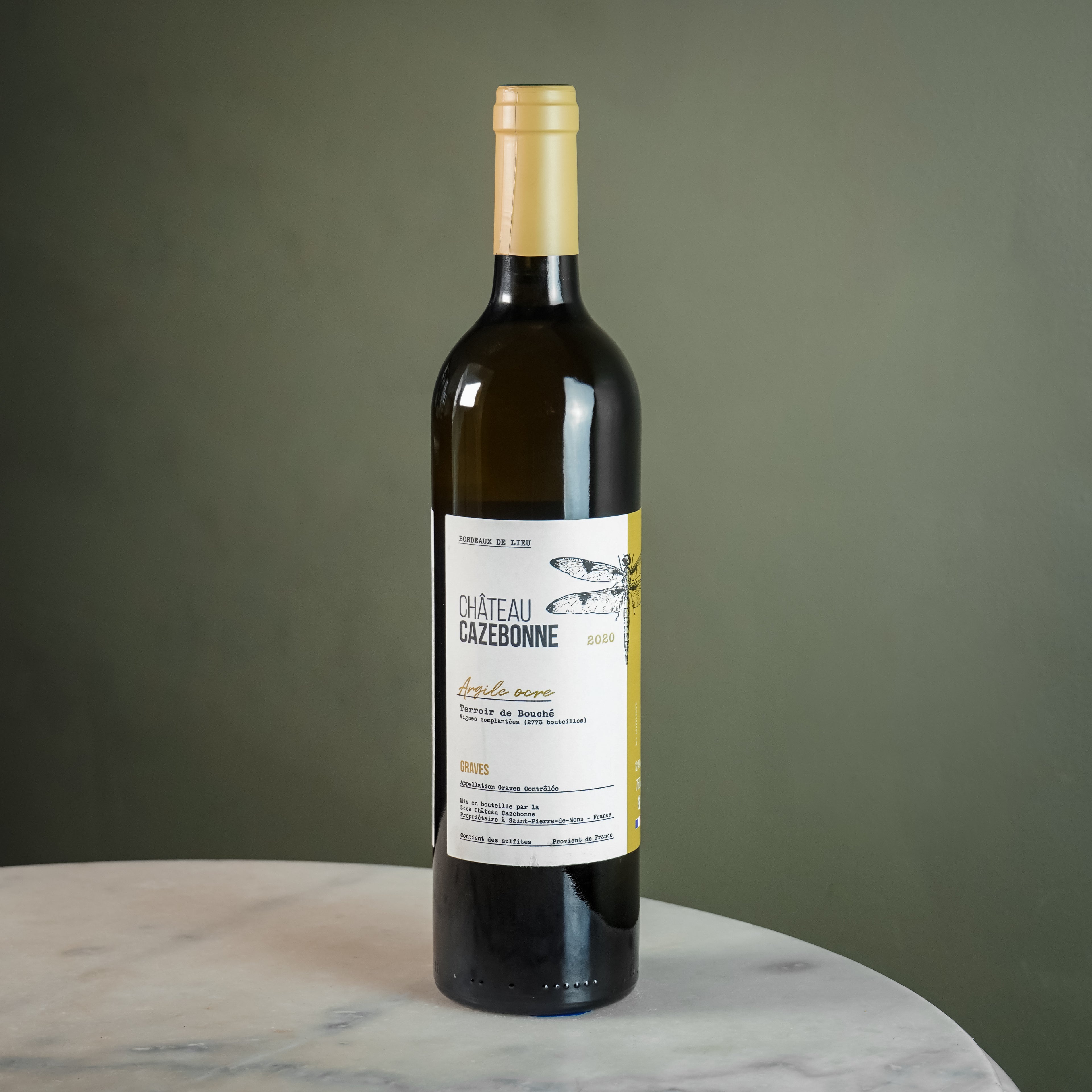 Château Cazebonne, Argile Ocre Graves Blanc 2020