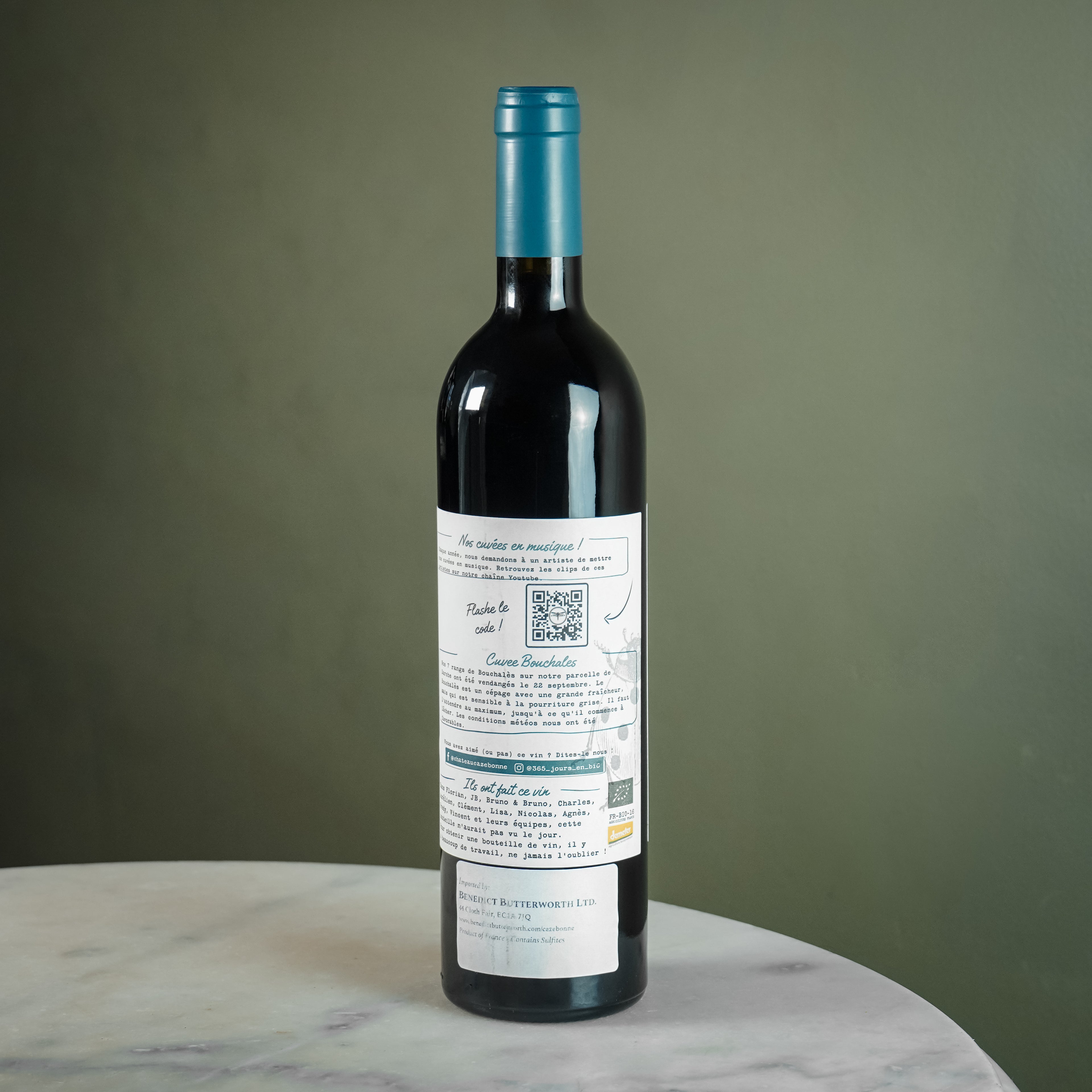 Château Cazebonne, Il était une fois un cépage: Bouchalès 2022