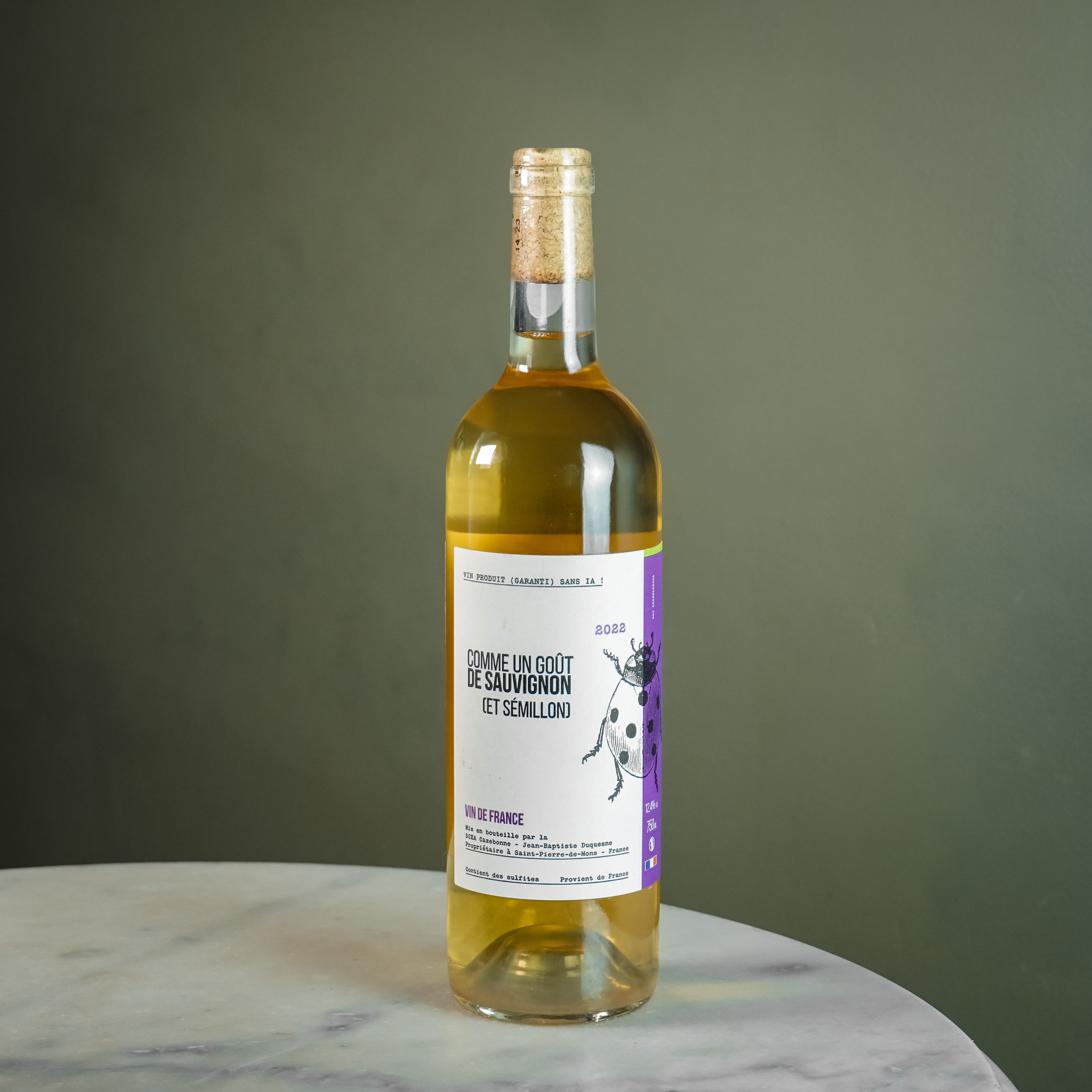 Château Cazebonne, Comme un Goût Blanc de Sauvignon 2022