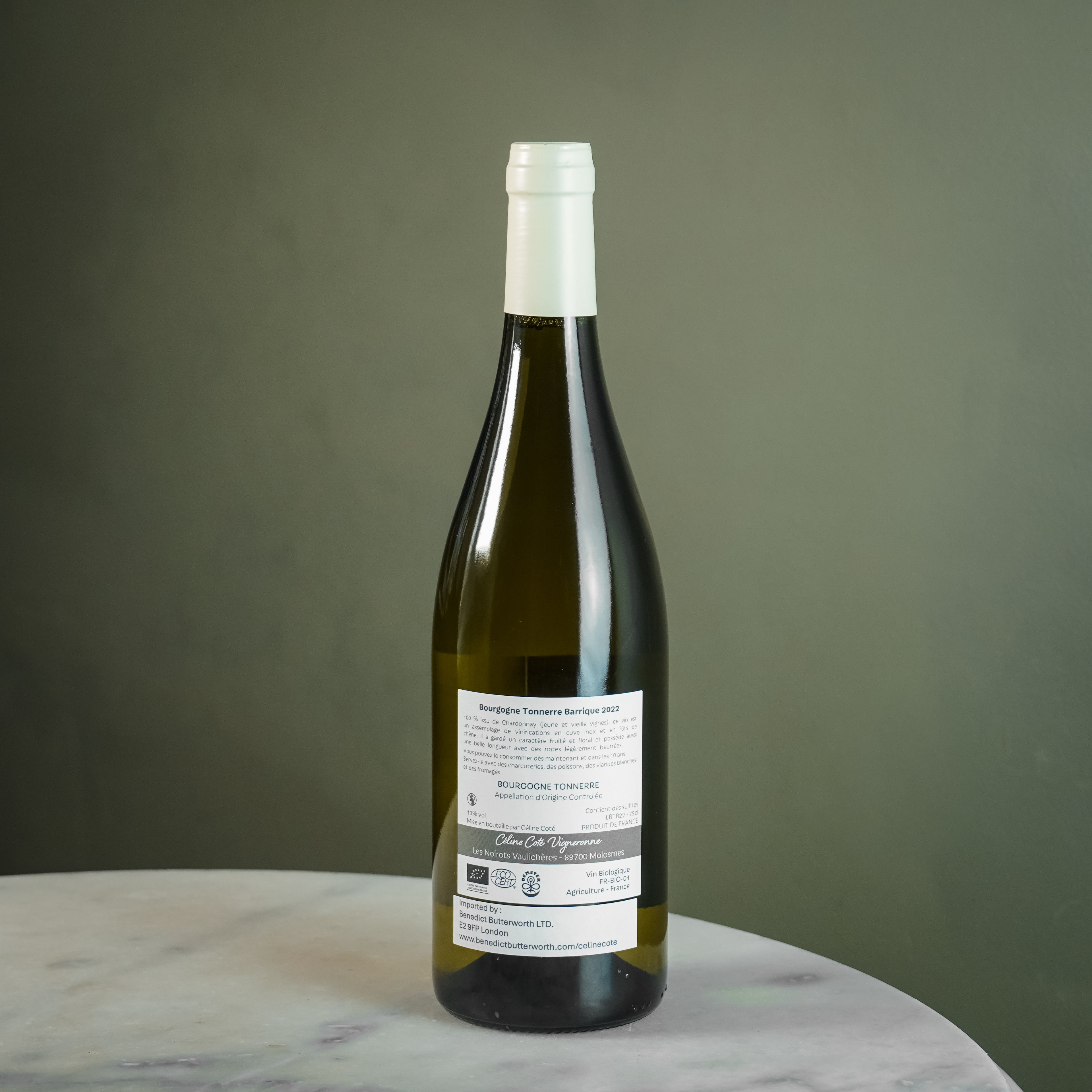 Céline Coté, Bourgogne Tonnerre Barrique 2022