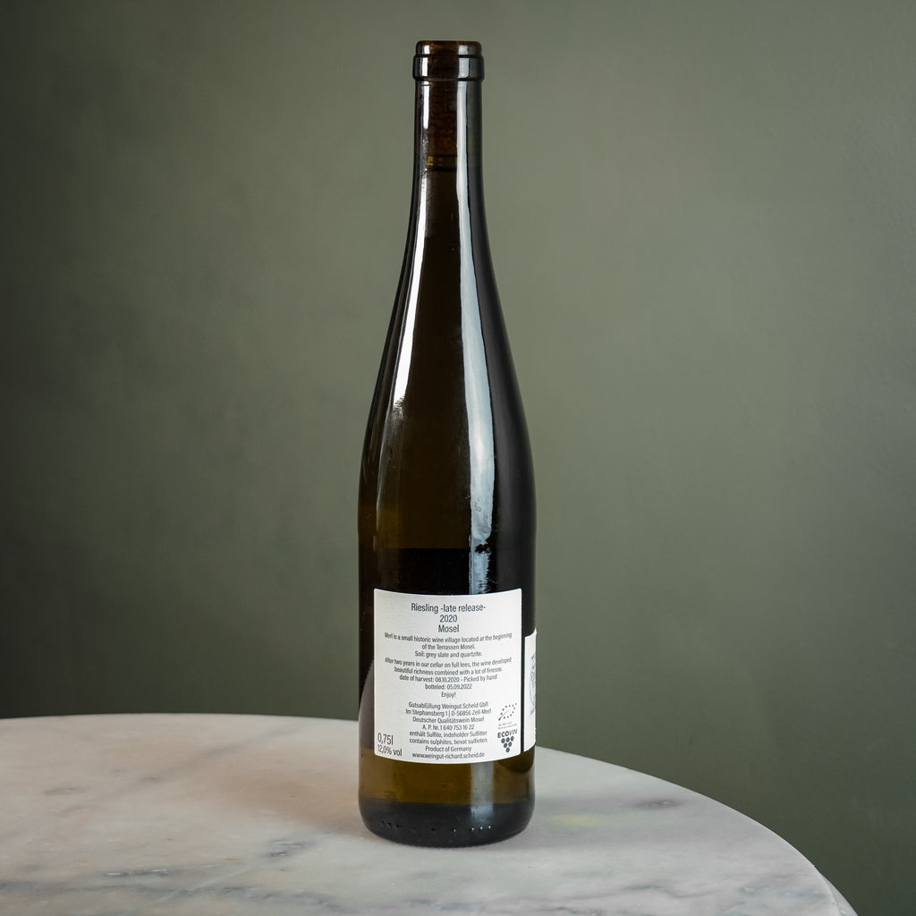 Julian Scheid, Riesling Late Release, 2020