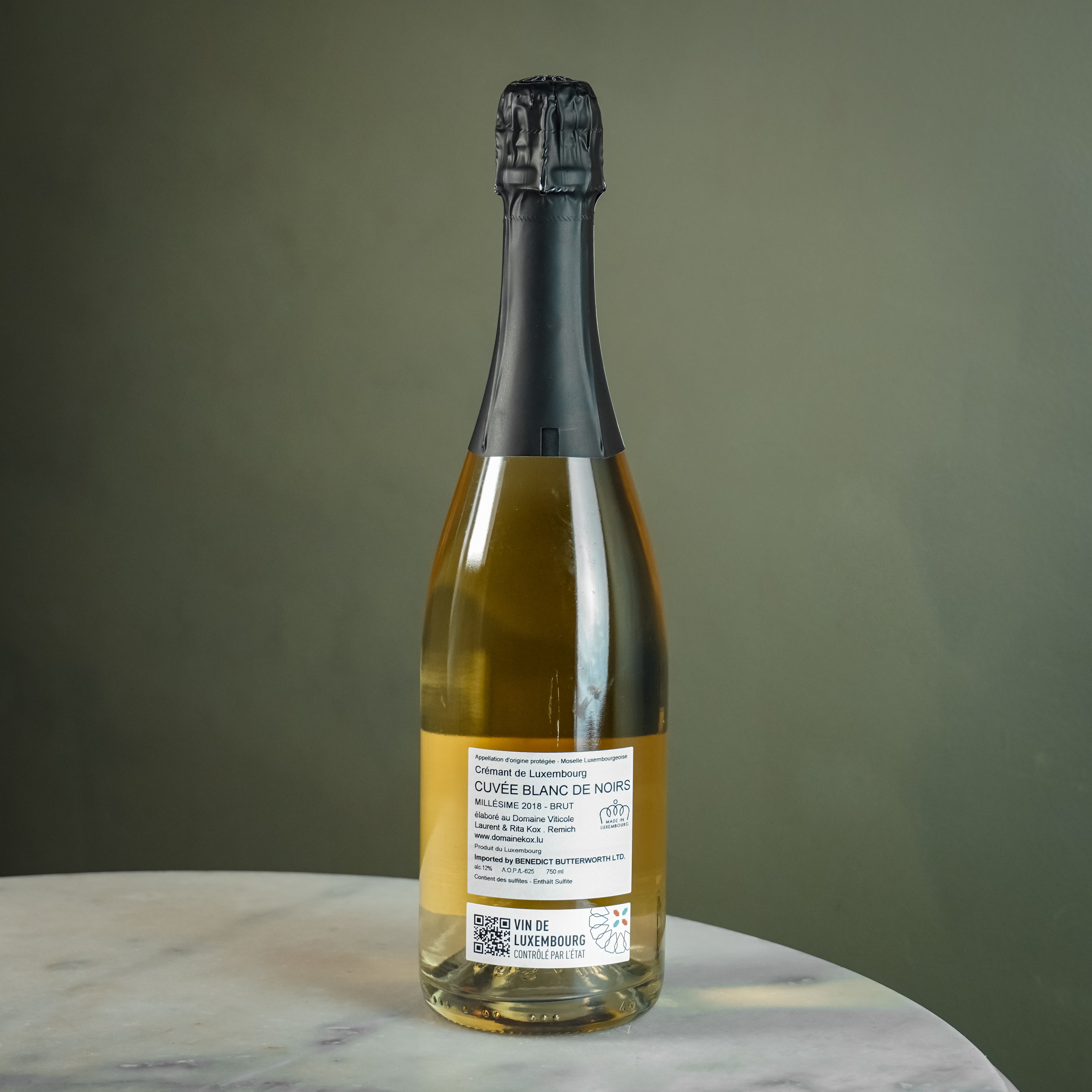 Domaine Kox, Blanc de Noirs Brut, NV