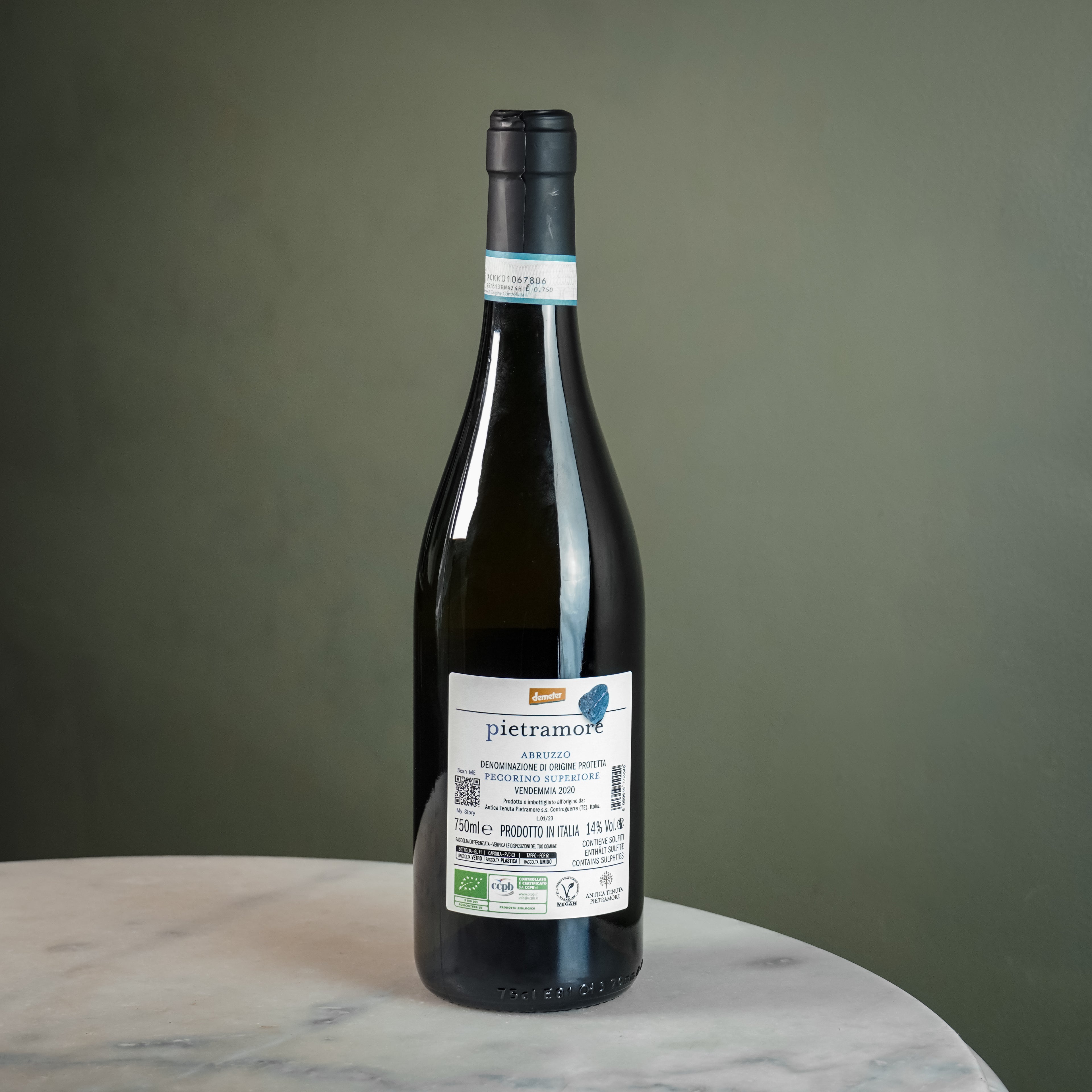 Antica Tenuta Pietramore, Pecorino d'Abruzzo Superiore, 2020