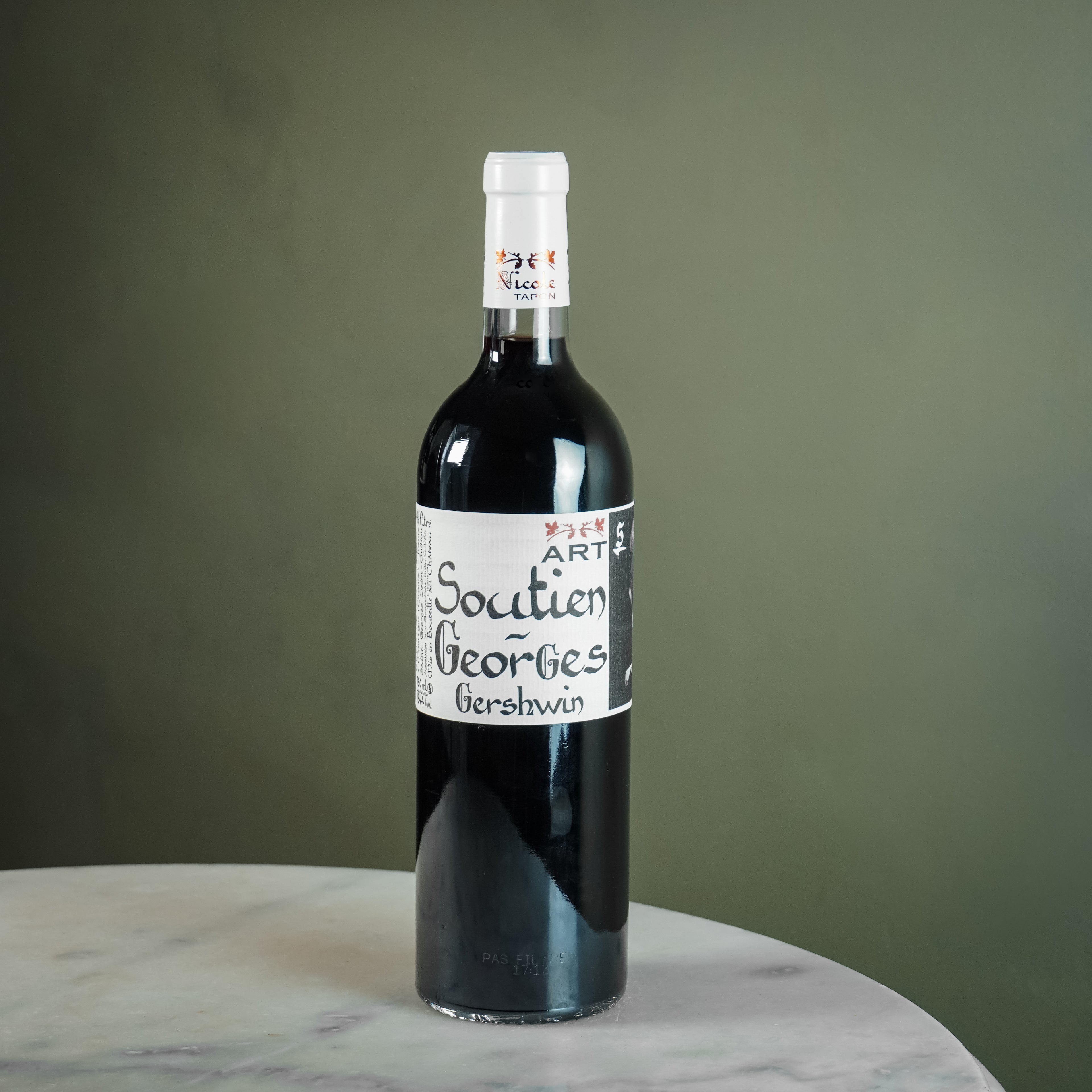 Nicole Tapon, St.-Georges St.-Emilion 'Soutien-Georges Gershwin', 2015