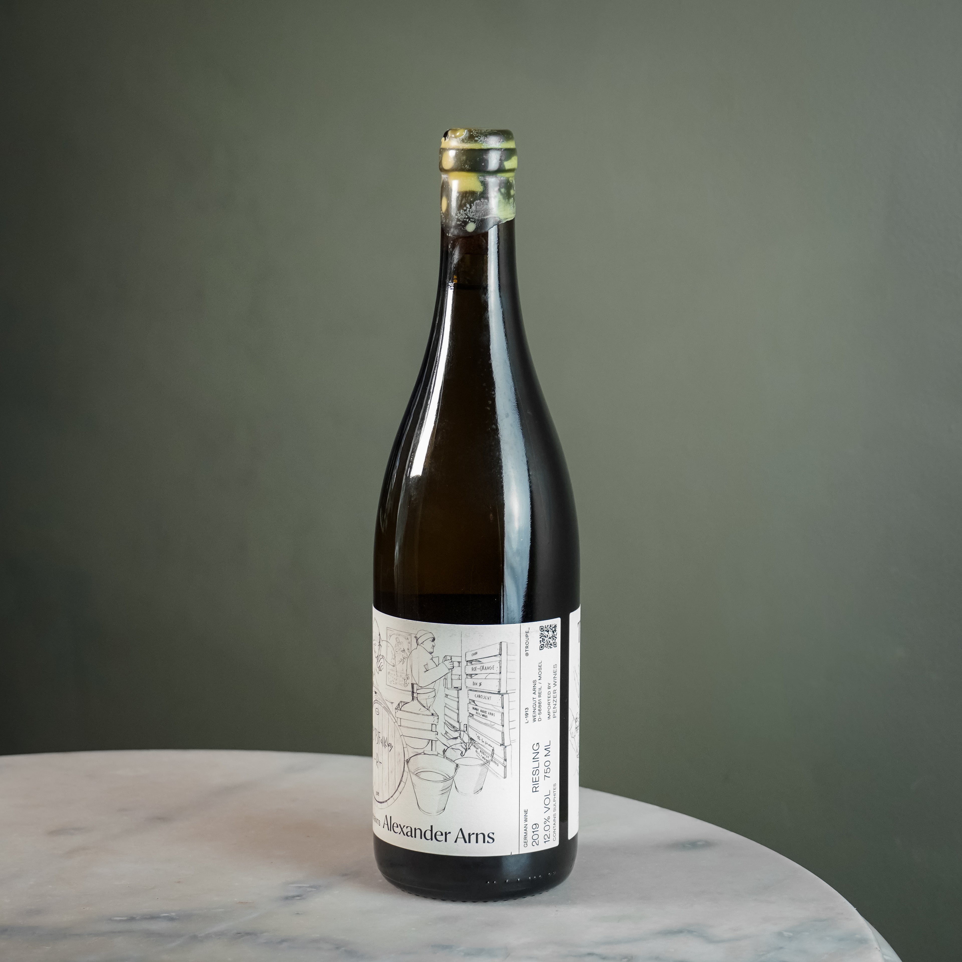 Troupe x Alexander Arns, Long Aged Riesling, 2019
