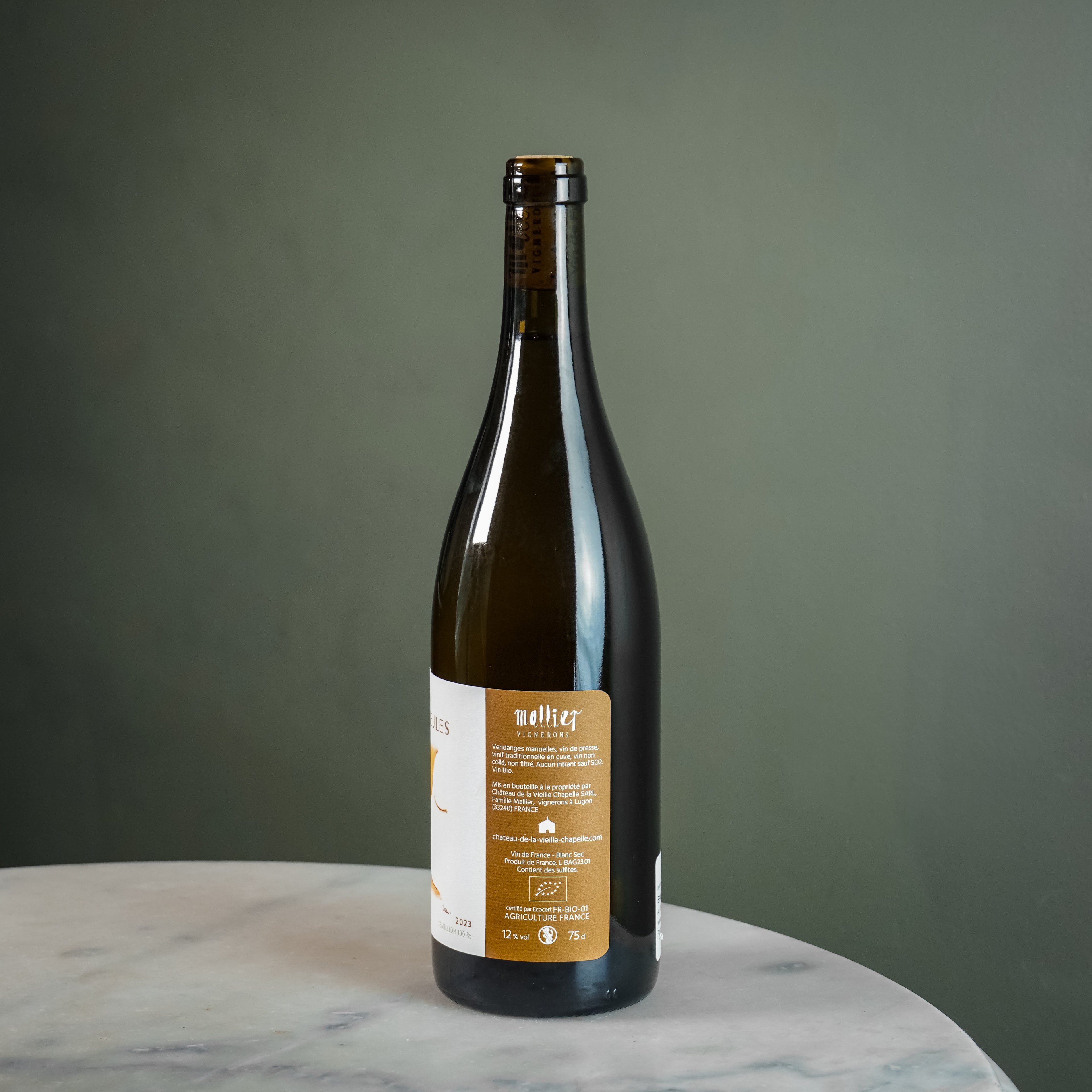 Château de la Vieille Chapelle, Amuse-Gueules Blanc 2023