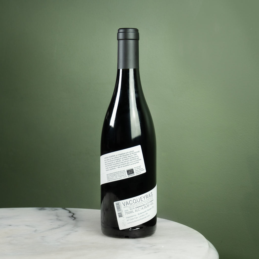 Clos de Caveau, Vacqueyras Rouge 'Carmin Brillant', 2020