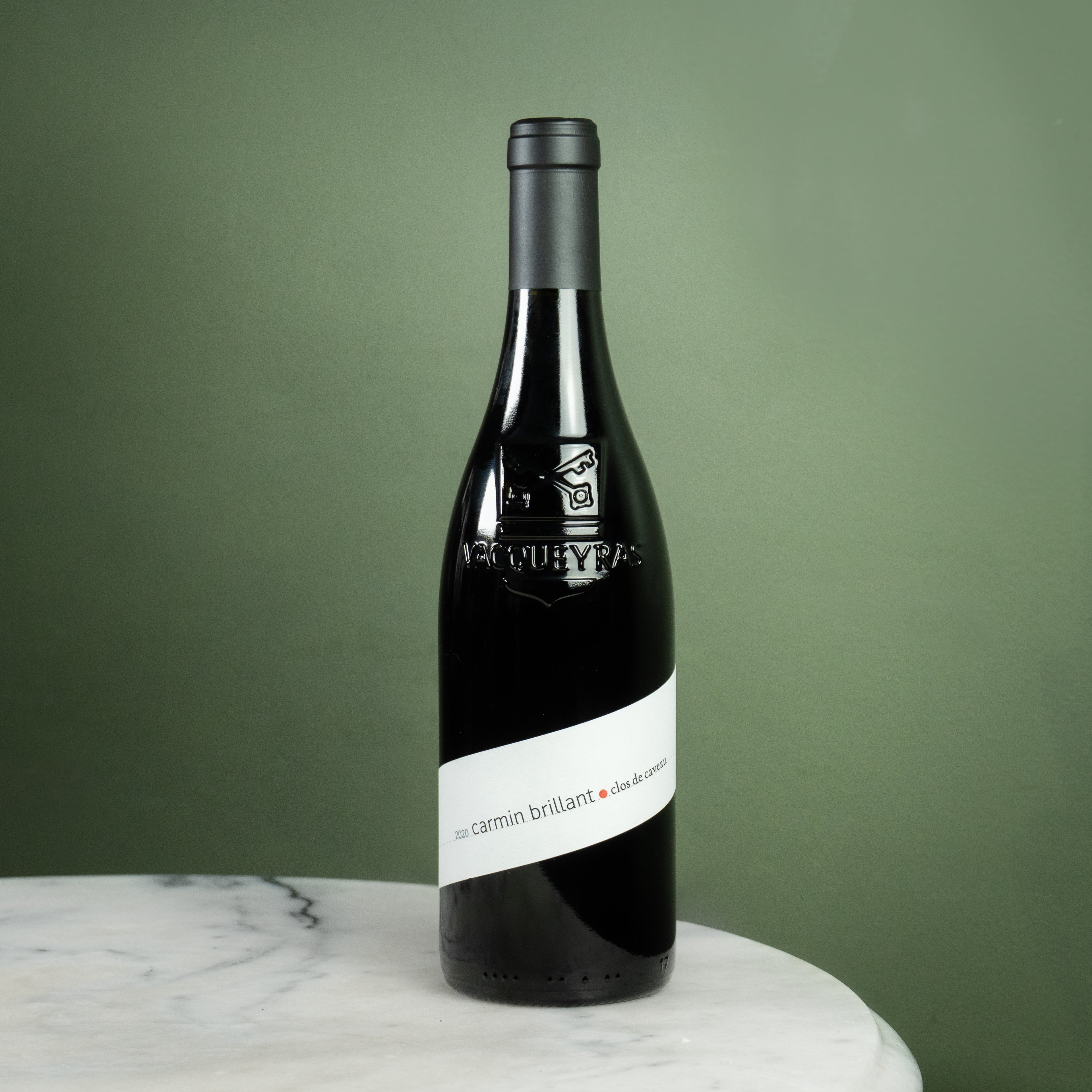 Clos de Caveau, Vacqueyras Rouge 'Carmin Brillant', 2020