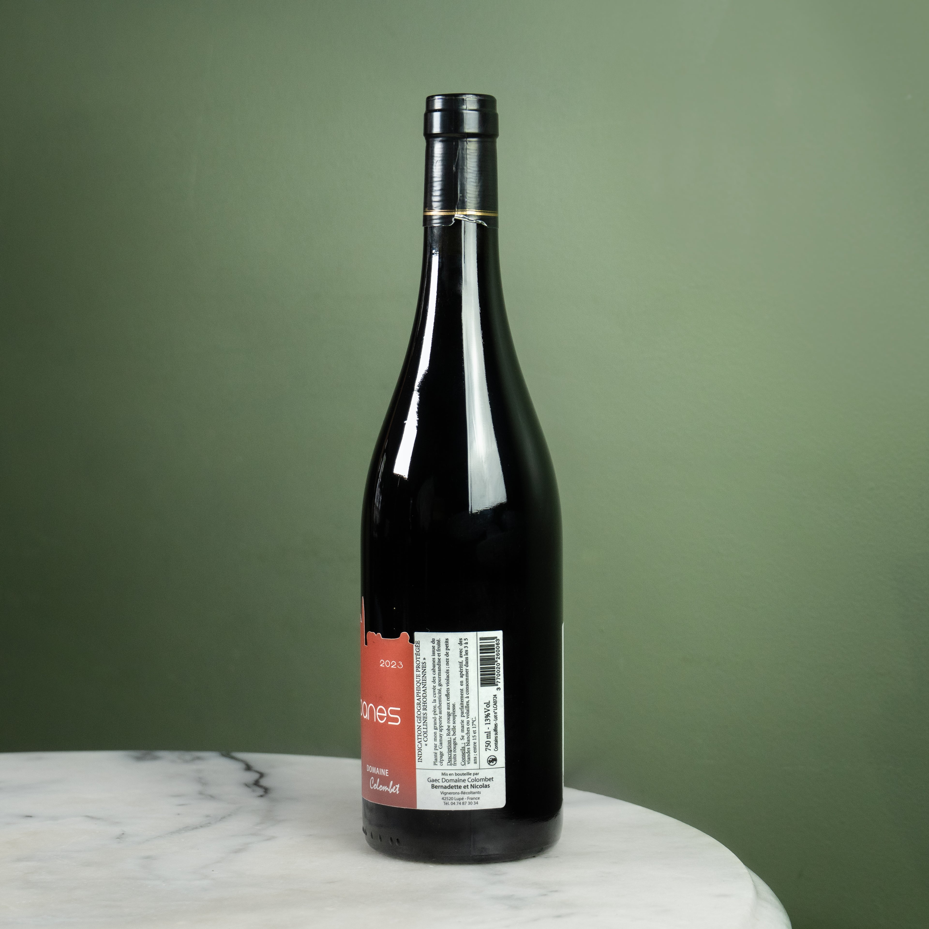 Domaine Colombet, Collines Rhodaniennes 'Cabanes', 2023