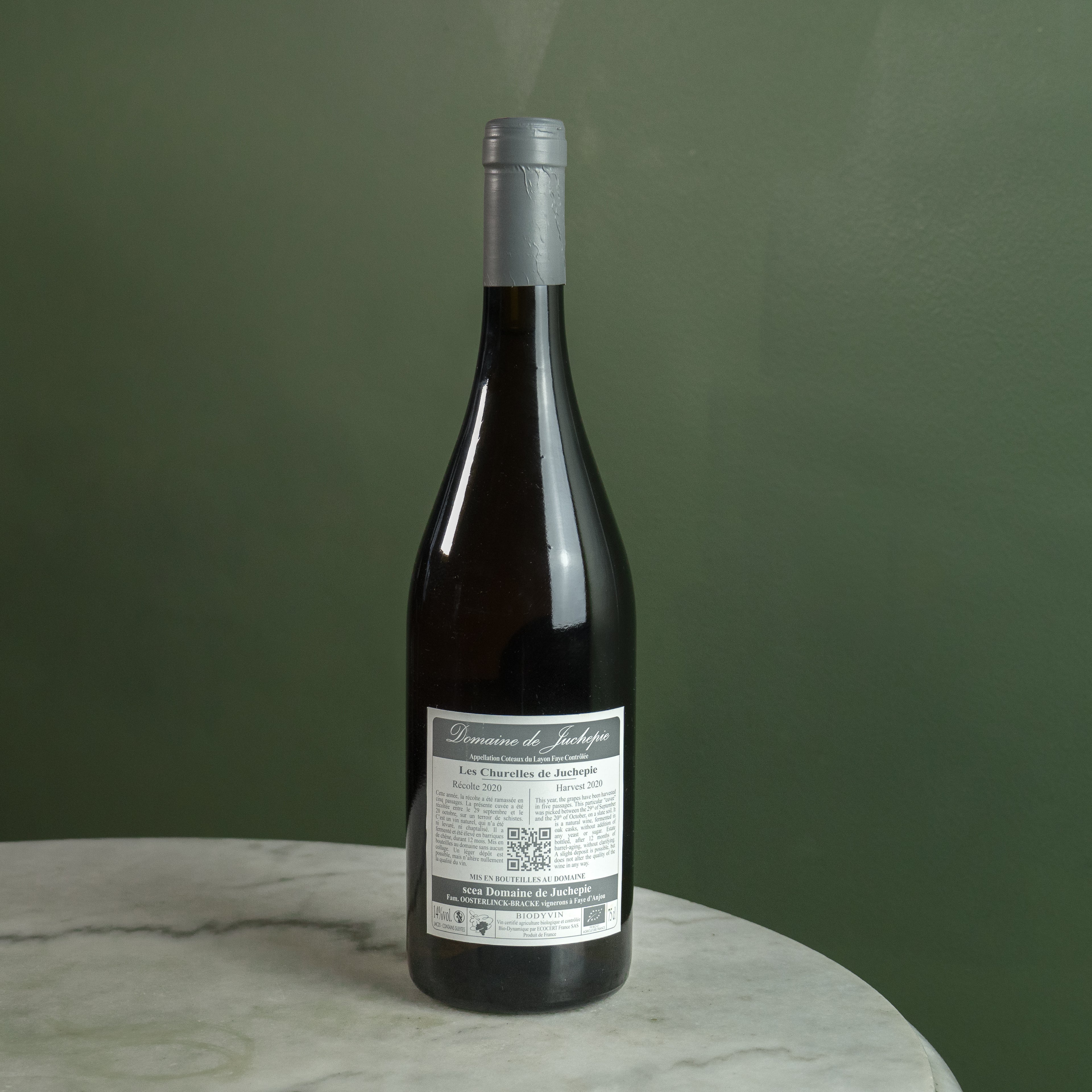 Domaine de la Juchepie, Coteaux du Layon Faye Moelleux "Churelles" 2020