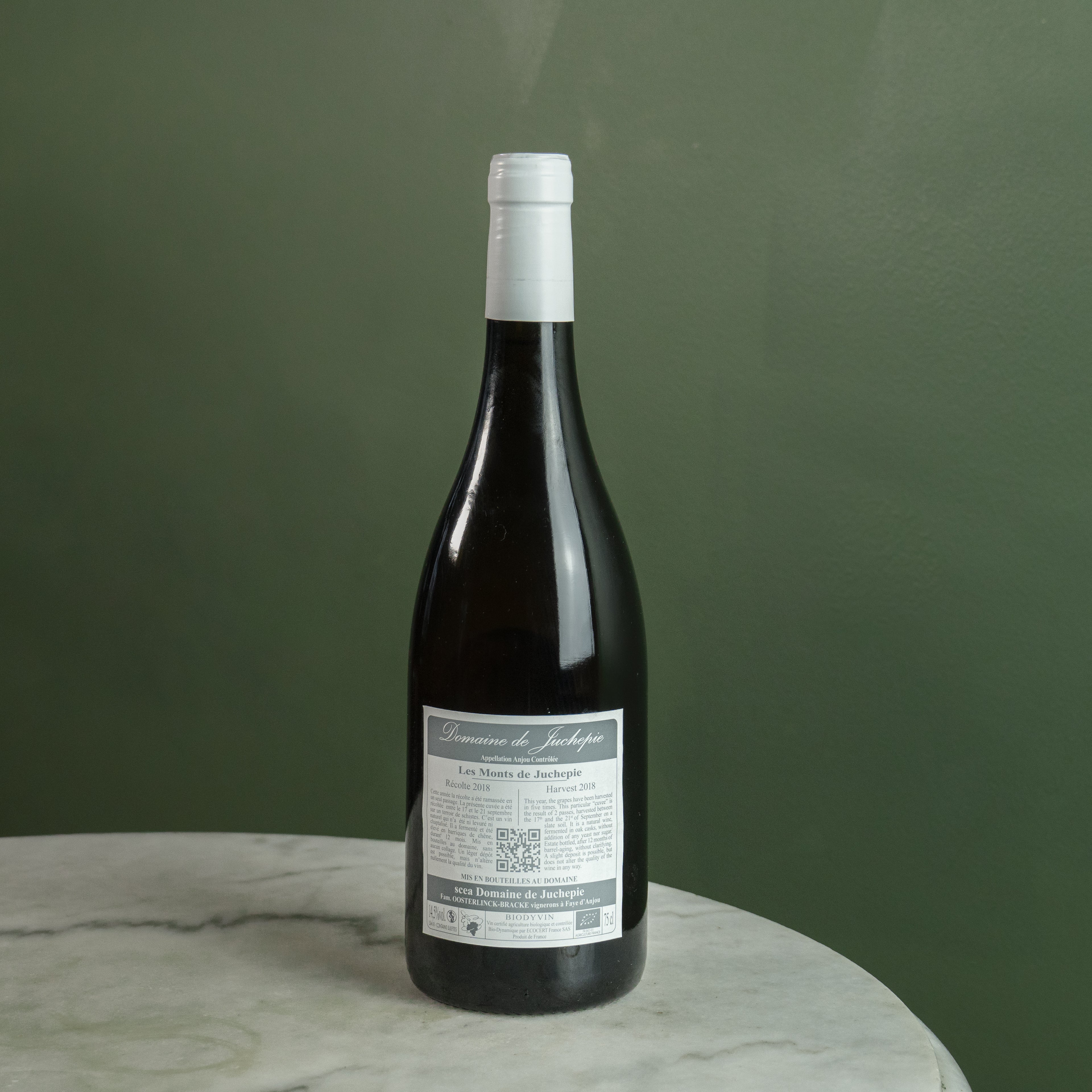 Domaine de la Juchepie, Anjou "Mont" Chenin Sec, 2018