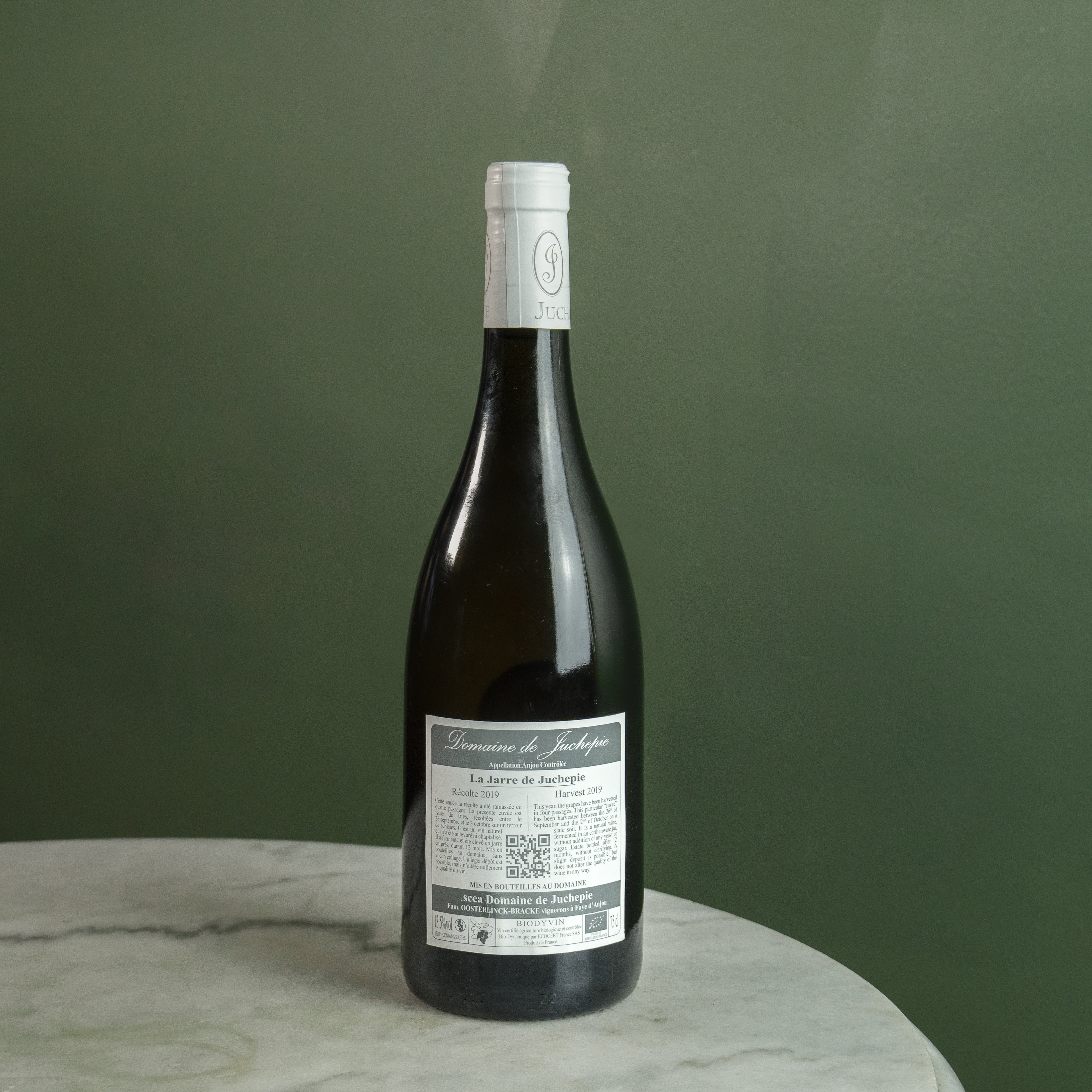 Domaine de la Juchepie, Anjou "Jarre" Chenin Sec, 2019