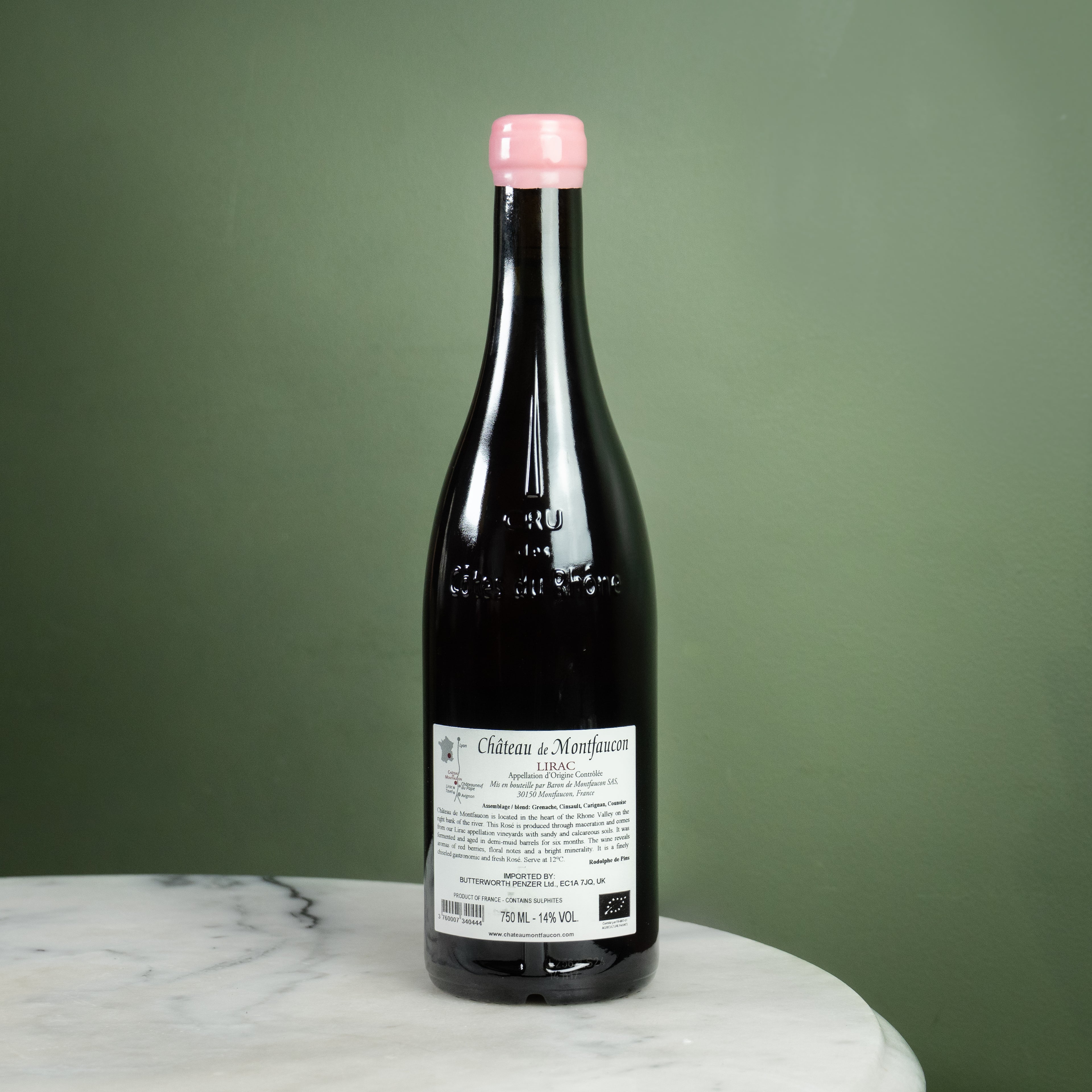 Château de Montfaucon, Lirac Rosé, 2024