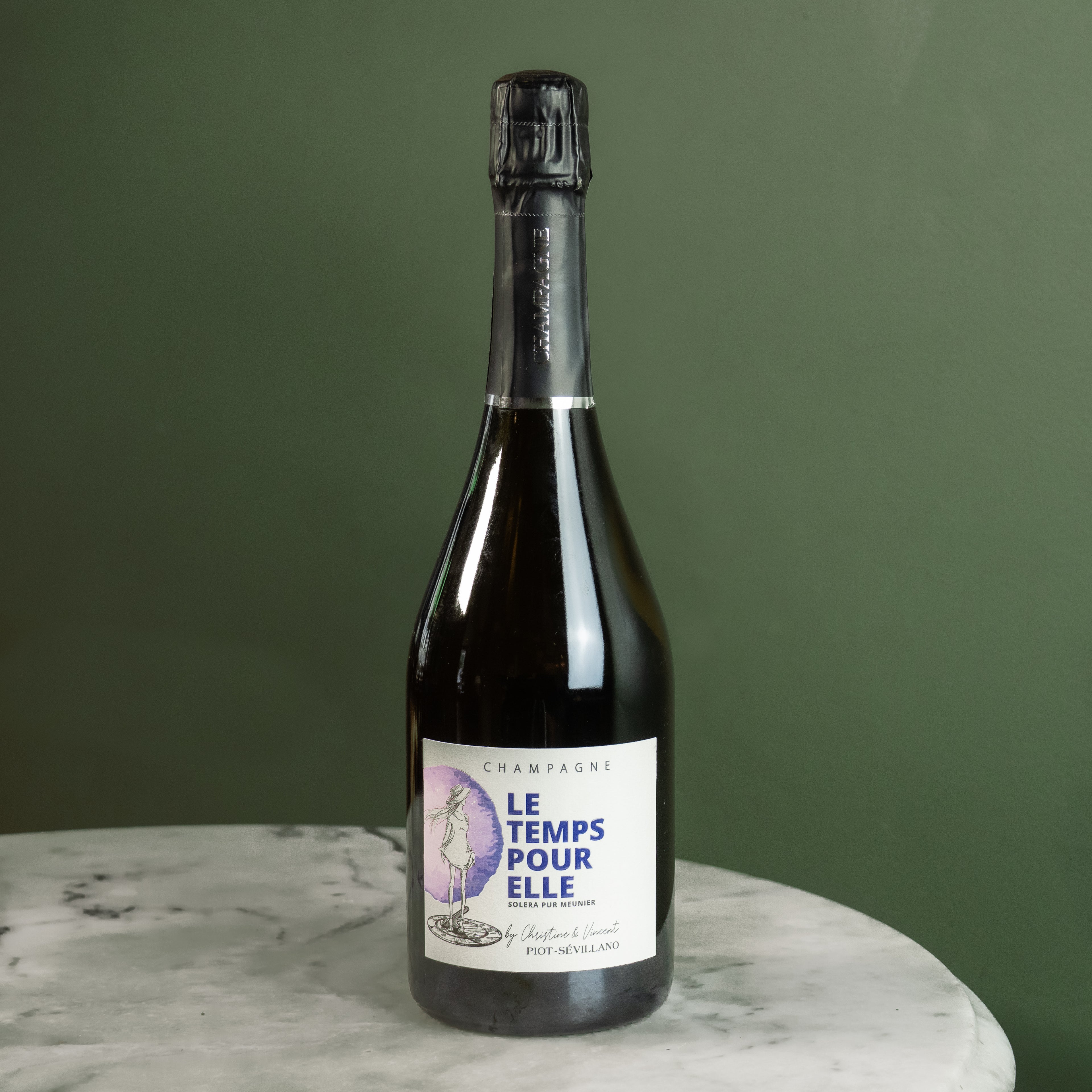 Champagne Piot-Sévillano, Le Temps Pour Elle, Extra Brut Solera, NV