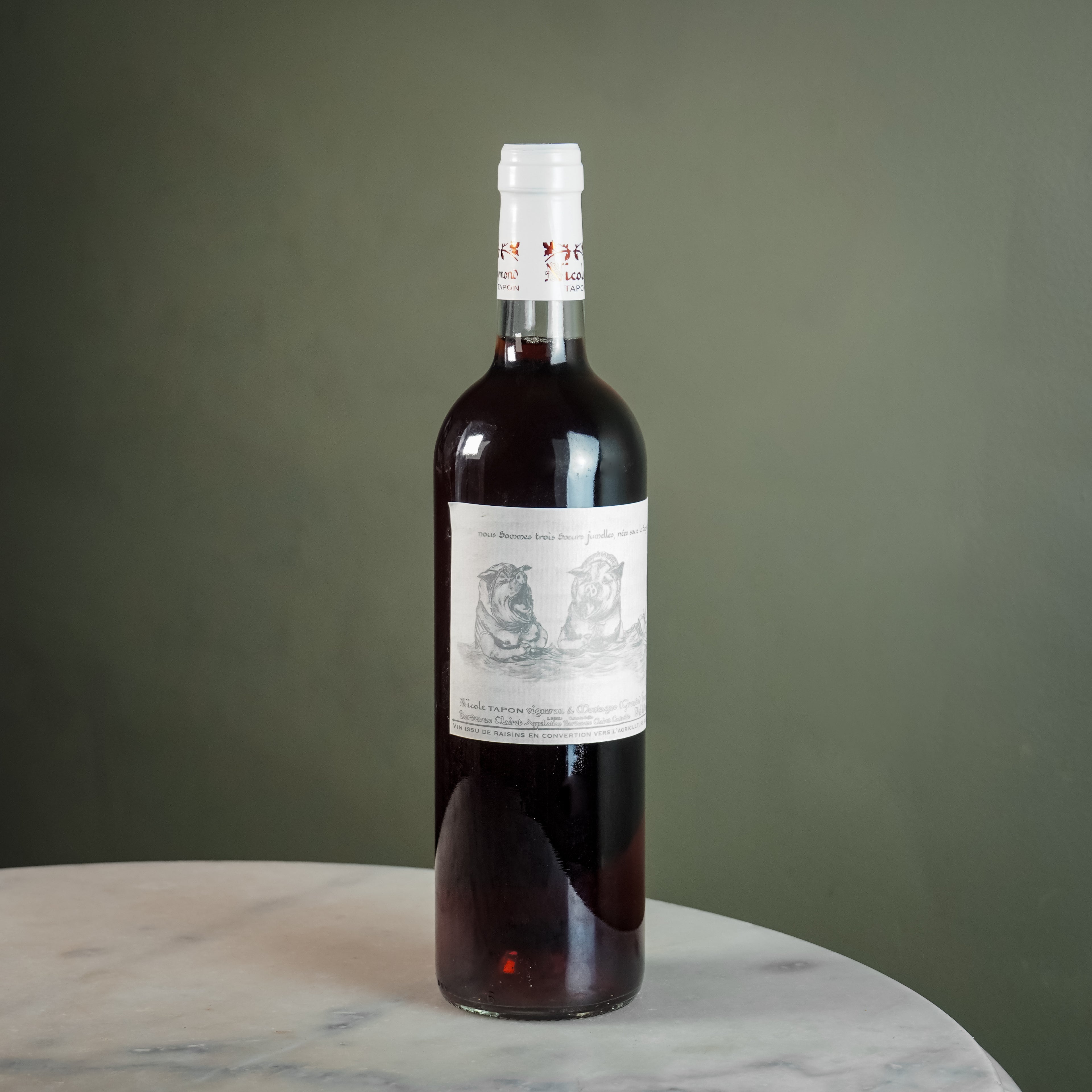 Nicole Tapon, Clairet de Bordeaux 'Pink', 2010