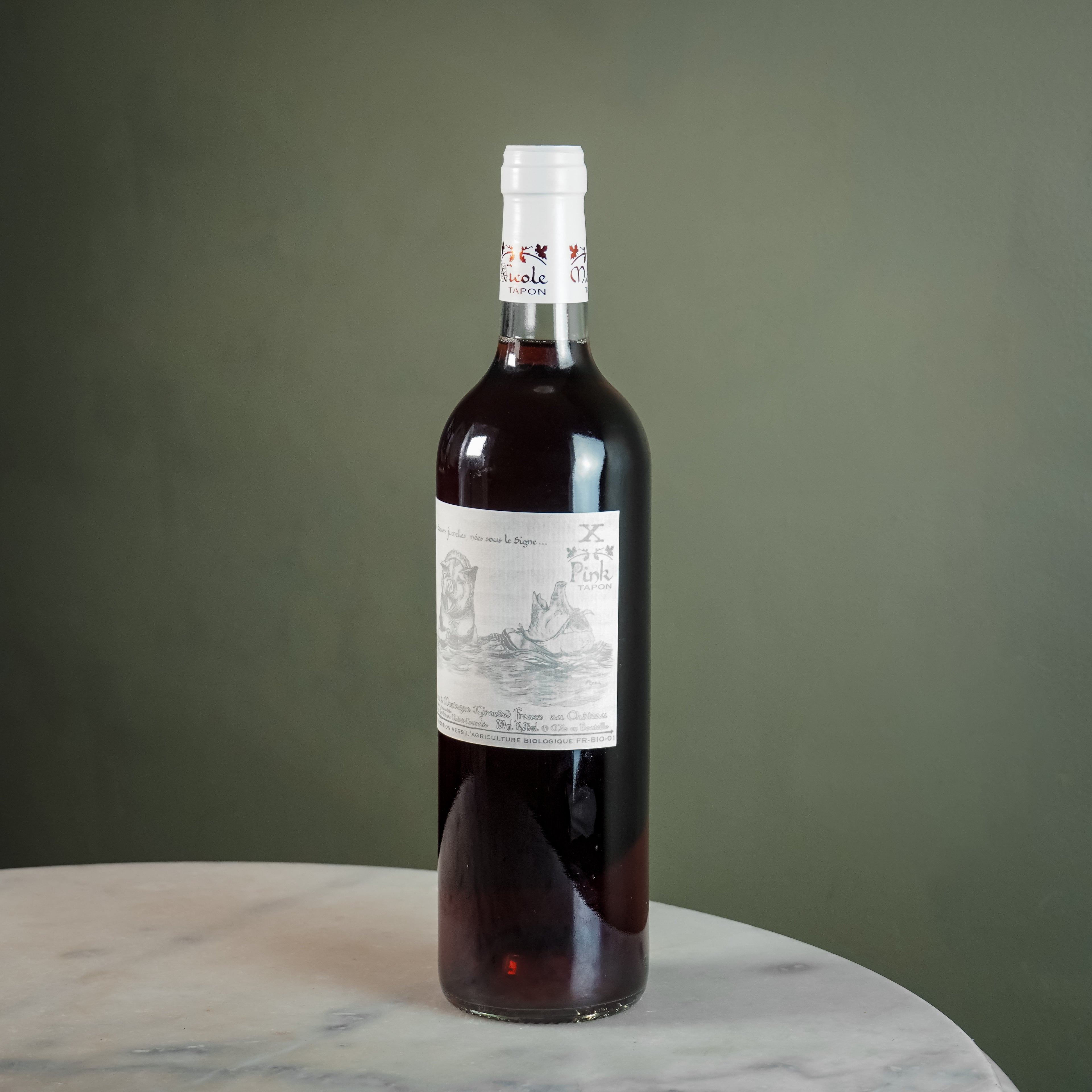 Nicole Tapon, Clairet de Bordeaux 'Pink', 2010